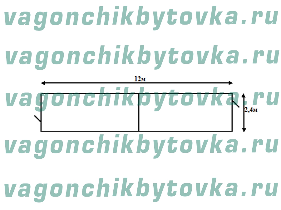 Склад и офис из БК 12м Склад и офис из БК 12м